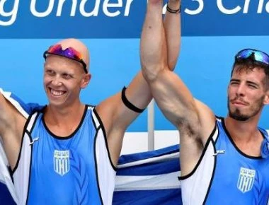 Κωπηλασία: Παγκόσμιοι πρωταθλητές Στεργιάκας-Καλανδαρίδης